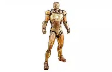 Hot Toys Iron Man Mark 21 Gold 20th Anniversary MMS586