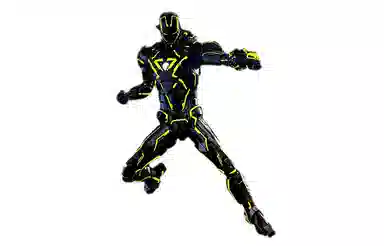 Hot Toys Iron Man MK6 Light Speed Yellow