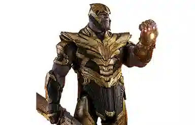 Hot Toys Thanos Avengers 4 Gold Armor 3.0