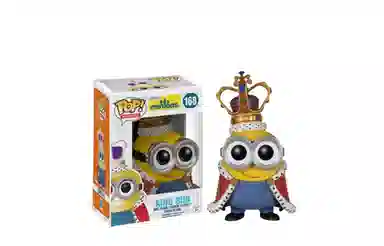 Funko POP movies minions king bob 9.5cm Q