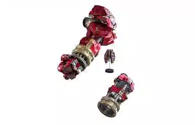 Hot Toys Hulk Armor Avengers 2 Ultron Era 1:6 Scale Accessory Set