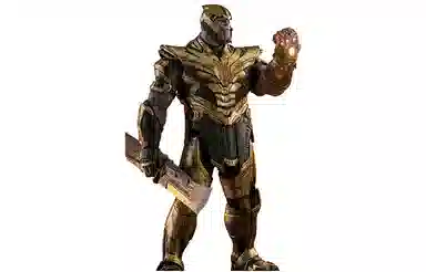 Hot Toys Thanos Avengers 4 Gold Armor 3.0