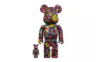 BE@RBRICK Psychedelic Paisley