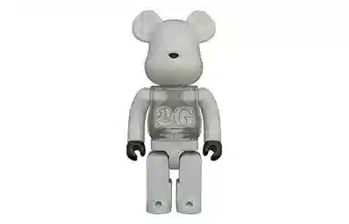 BE@RBRICK 2G White Chrome