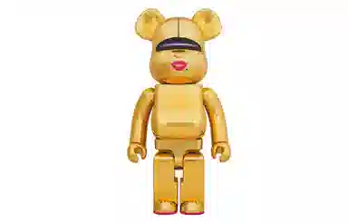 BE@RBRICK x Hajime Sorayama 2G GOLD Ver.