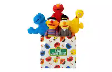 UNIQLO x KAWS Sesame Street Plush