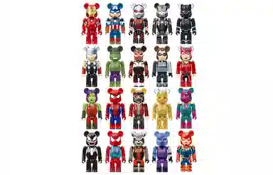 BE@RBRICK Marvel Series Happy Lottery 2021 Blind Box 100%/400%