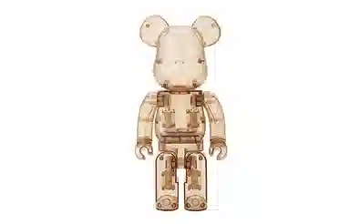 BE@RBRICK x GELATO PIQUE 400% Brown