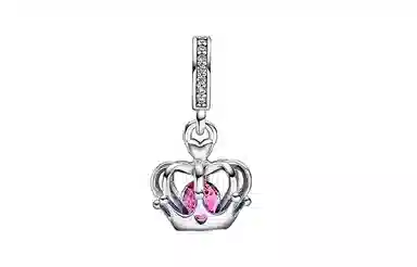 Pandora Crown Charm Multicolor