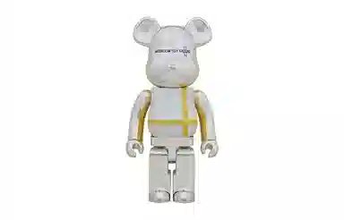 BERBRICK MEDICOM TOY PLUS SILVER CHROME Ver.