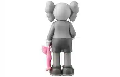 KAWS Share Vinyl Figure Grey