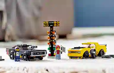 LEGO 2018 Dodge Challenger SRT Demon1970 Dodge Charger RT 75893