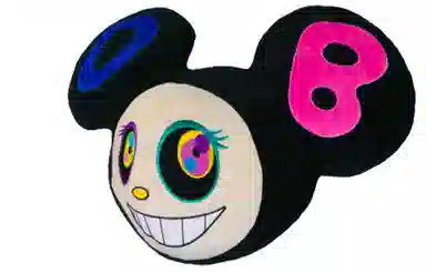 Murakami Kaikai Kiki DOB Plush Doll Blue/Red/Black 55cm