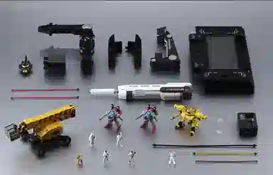 BANDAI METAL STRUCTURE V RX 93