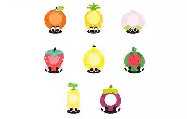 POP MART POP FRUITS WOW 8