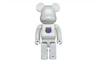 BE@RBRICK 1000% 1st Model White Chrome 20th Anniversary