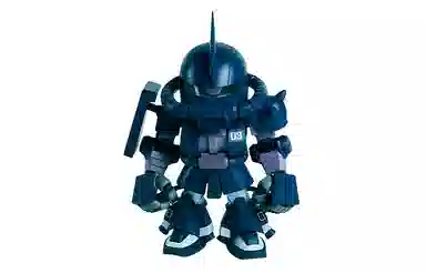 BANDAI MG QMSV MS-06R-1A GUNDAM