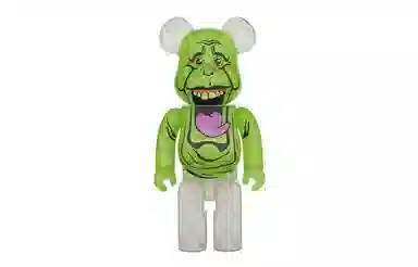 BE@RBRICK Slimer Green Ghost