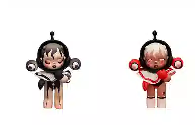 POP MART SKULLPANDA LITTLE MONSTER