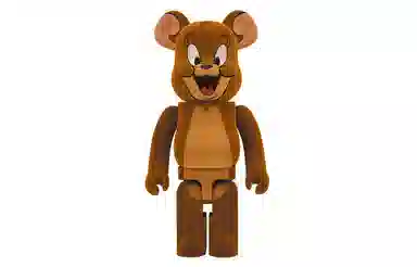 BE@RBRICK JERRY Flocked Edition