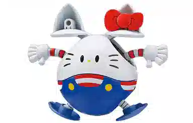 Bandai Hello Kitty Gundam Model