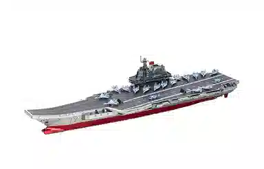 艺模 大国重器 大国重器百年历程南湖红船山东舰金属拼装模型 积木