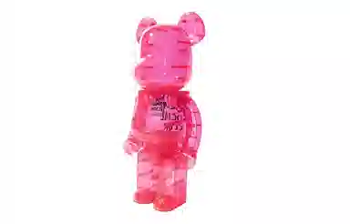 BE@RBRICK x Anti Social Club Transparent Pink