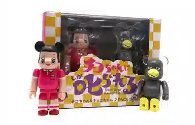 BE@RBRICK Chiko-Chan & Kyoe-Chan 100%+100%