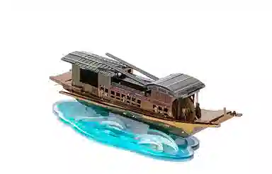 艺模 大国重器 大国重器百年历程南湖红船山东舰金属拼装模型 积木