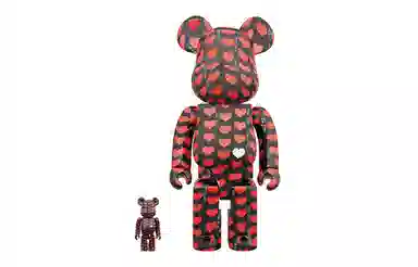 BE@RBRICK Black Heart