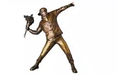 Banksy Flower Bomber