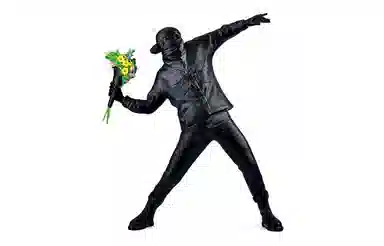 Banksy Flower Bomber