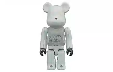 BE@RBRICK 2G White Chrome
