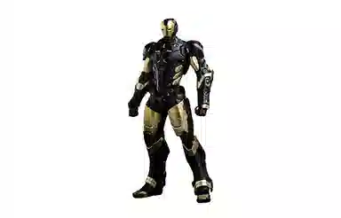 Sen-Ti-Nel Iron Man RE:EDIT #06 Black x Gold