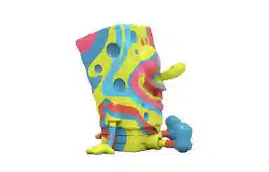 Mighty Jaxx SPONGEBOB Rainbow Swirl