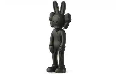 KAWS Tokyo First Accomplice Keychain Pink/Black