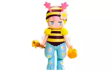 POP MART SATYR RORY Bee Keychain