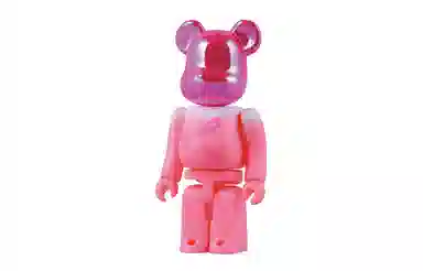 BE@RBRICK Pink Ribbon 100%