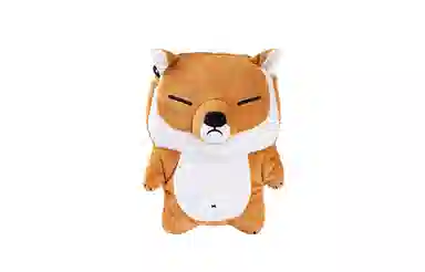 博物文创 藏狐 毛绒背包