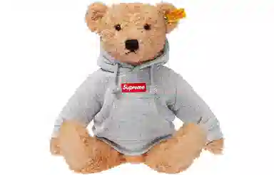 Supreme x Steiff FW18 Box Logo Teddy Bear