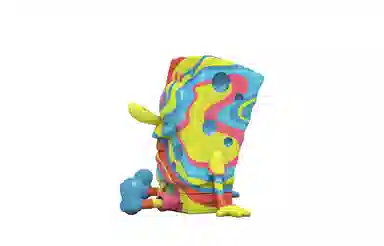 Mighty Jaxx SPONGEBOB Rainbow Swirl