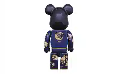 BE@RBRICK 400% Deep Blue