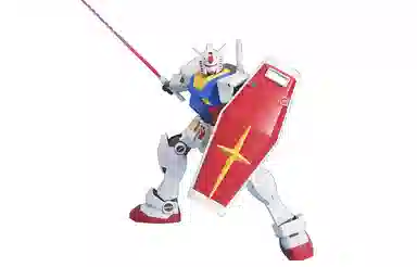 BANDAI 2 148 MEGA SIZE RX-78 37.5cm
