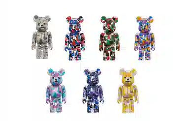 BE@RBRICK x BAPE CAMO
