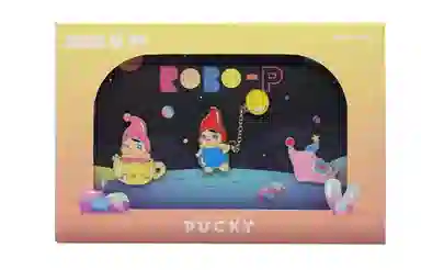 POP MART PUCKY BTS Amusement Park Limited Badge