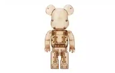 BE@RBRICK x GELATO PIQUE 400% Brown