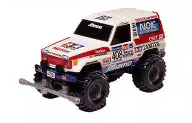 田宫 大脚车 兰德酷路泽拉力赛 成品模型