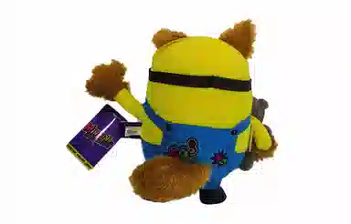 环球影城 玩偶 小黄人虎牙 毛绒公仔