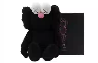 KAWS BFF Plush Toy Black