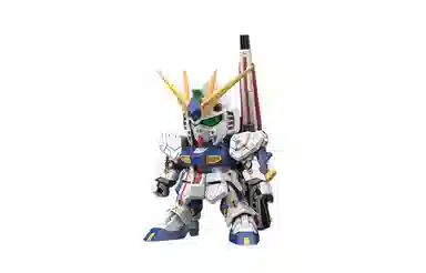 BANDAI RX-93 BB ffNu Q 8cm